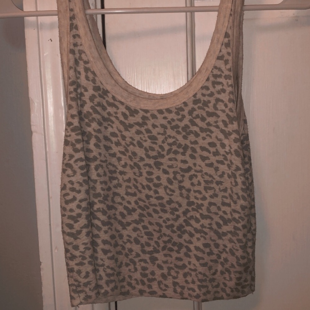cheetah print tank